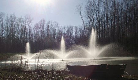 nozzle displays fountains
