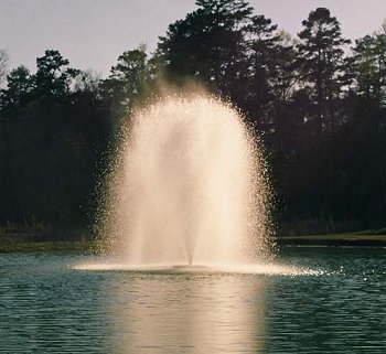 floating pond fountain